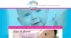 Desktop Screenshot of anjosdaguardababyhotel.com.br